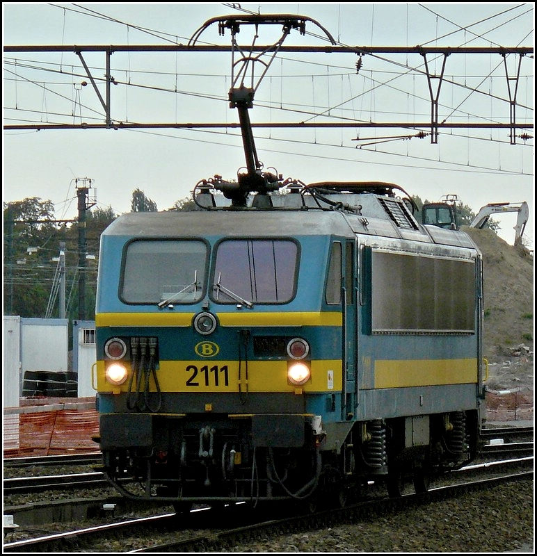 2111 pictured at the station Gent St Pieters on September 13th, 2008.