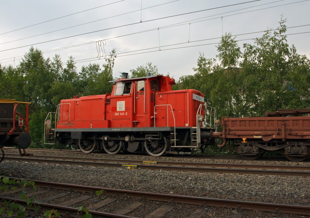365 145-2 GK Lokservice GbR on 05.06.2011 in Wetter-Volmarstein (Ruhr). The V60 was built in 1963 by MaK at the serial number 600460.