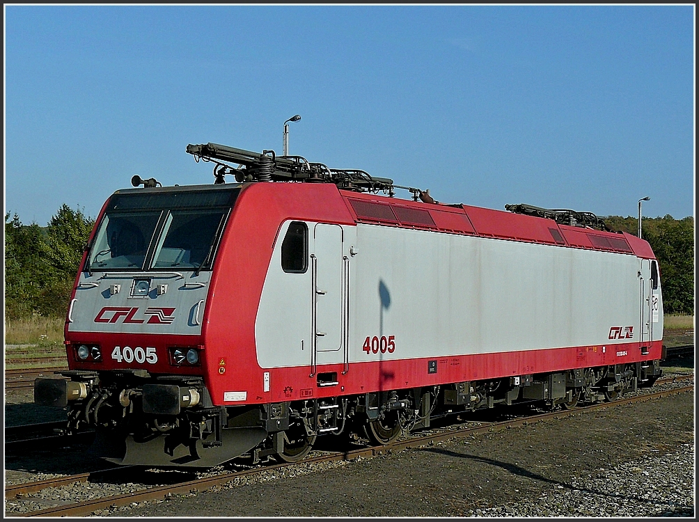 4005 was shown in Mariembourg on September 28th, 2009.