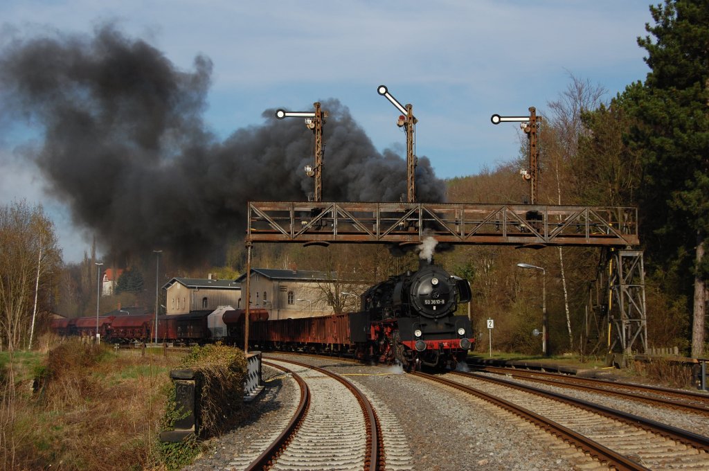 50 3610 on 18.04.2010 in Ro�wein with Special-train 