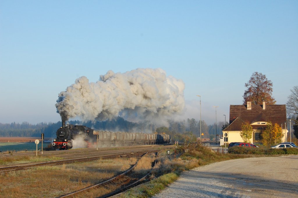 57 2770 with Kalkzug on 18.10.2008 in Tling