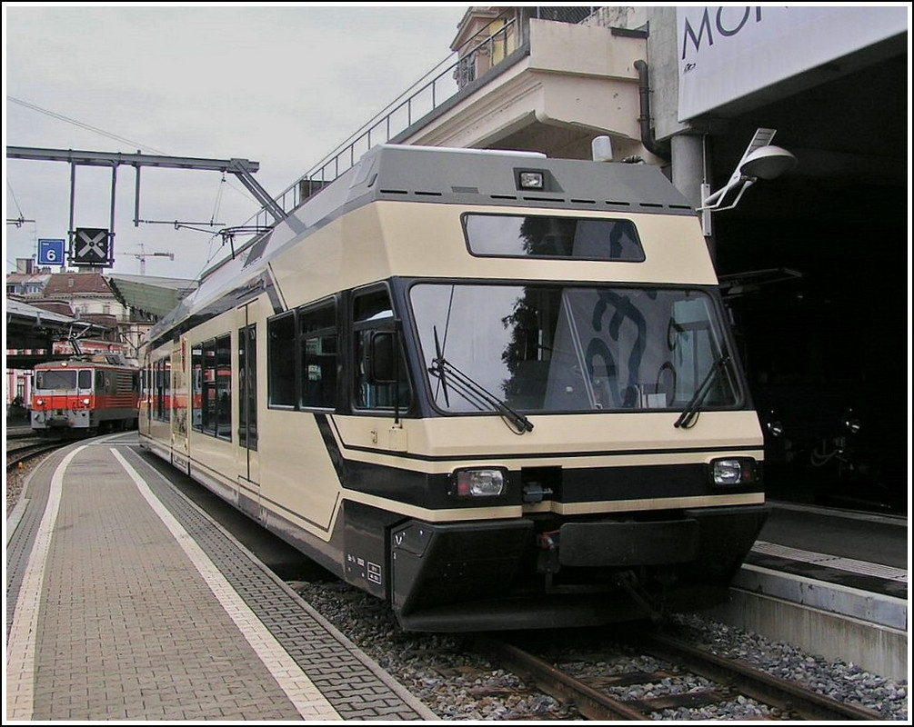 A CEV GTW pictured in Montreux on August 3rd, 2007.