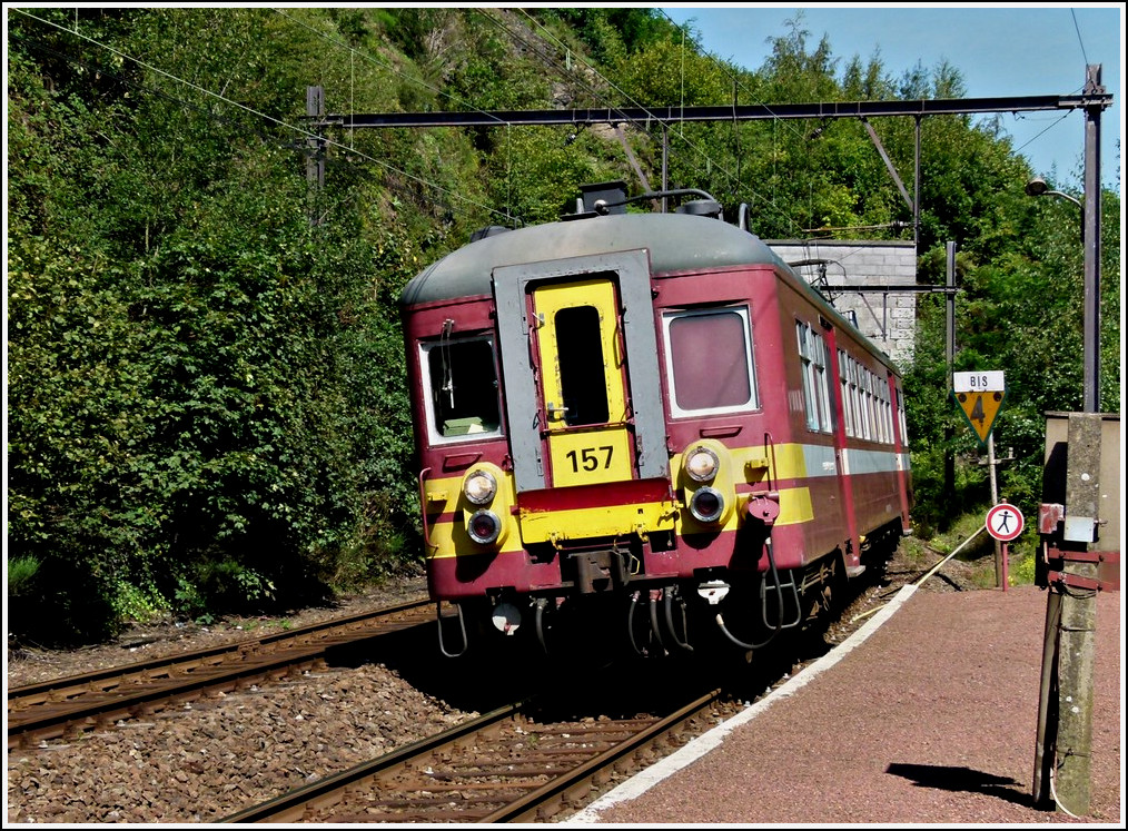 AM 62 157 is arriving in Dolhain-Gileppe on August 20th, 2011. 