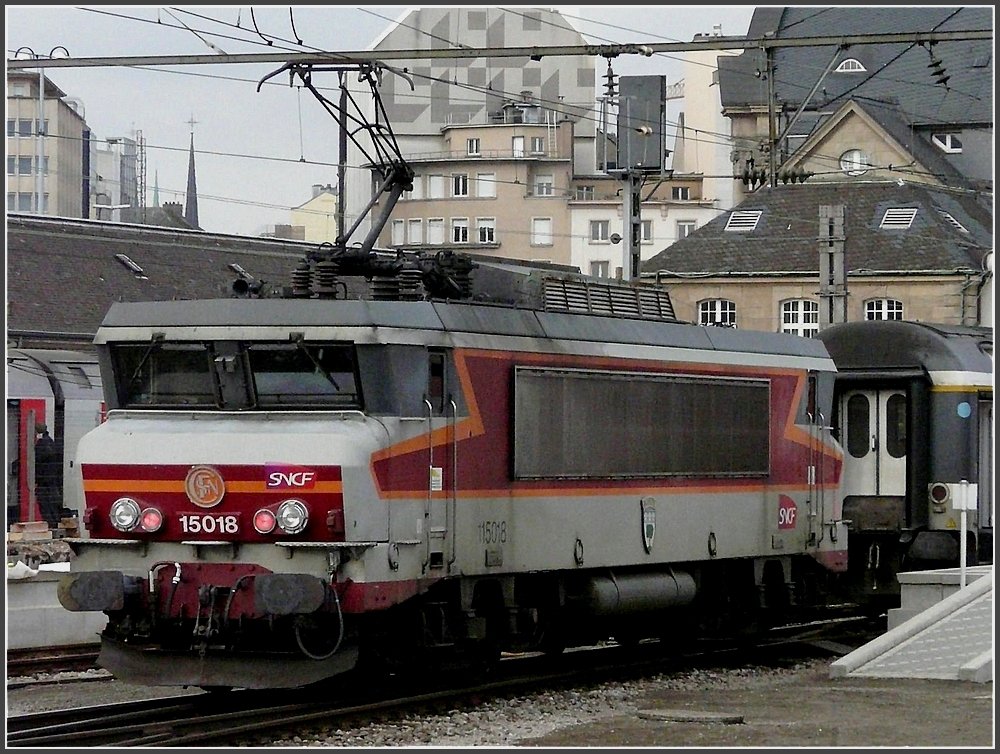 BB 15018 pictured at Luxembourg City on February 24th, 2009.