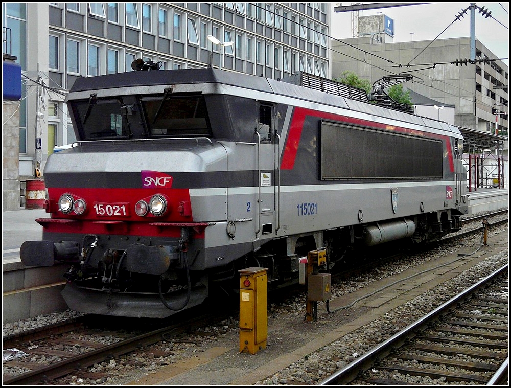 BB 15021 pictured at Luxembourg City on June 19th, 2010.