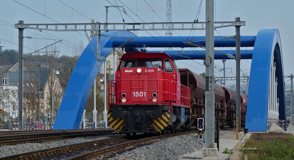CFL Cargo 1501 pictured in Ettelbrck on October 24th, 2011.