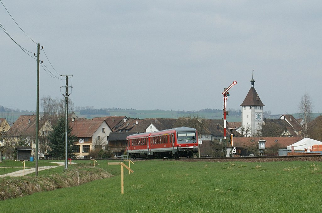 DB VT 928 by Neunkirch. 
08.04.2010