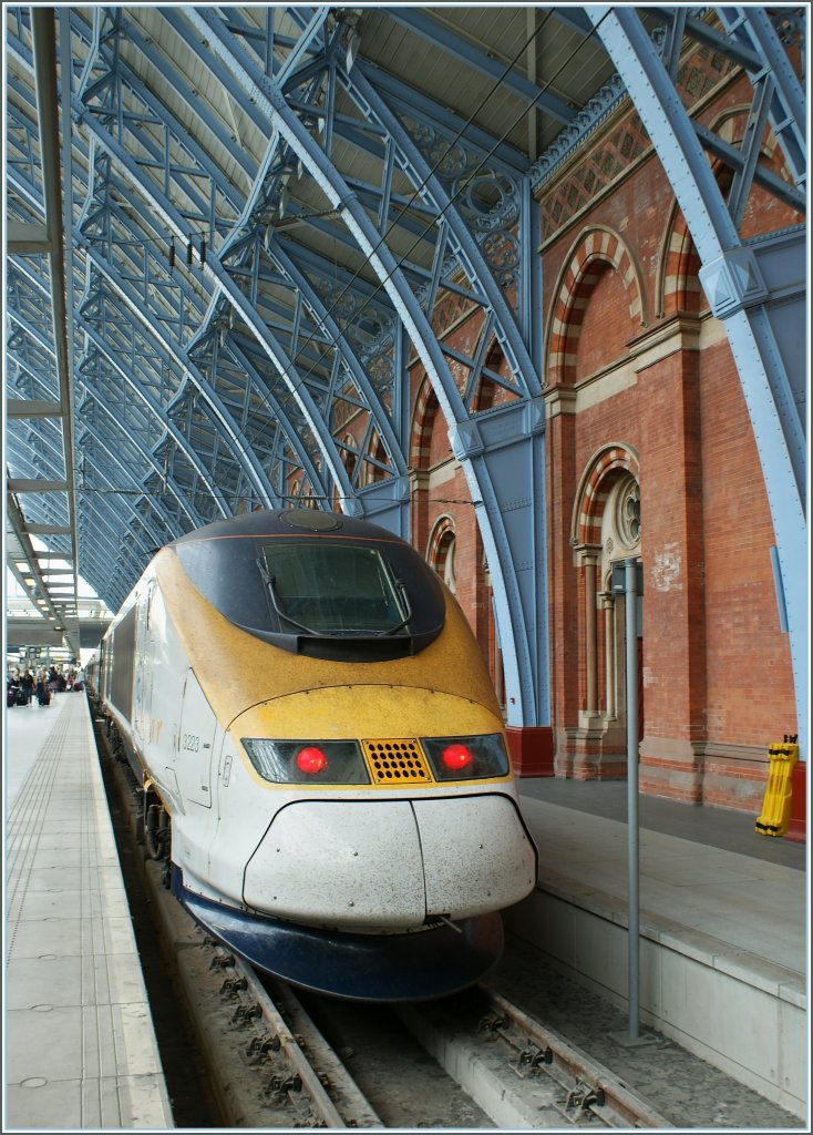 Eurostar in London St Pancaras.
06.05.2011