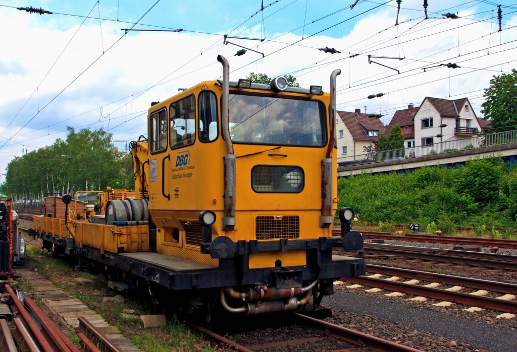 Heavy small car Klv 53 4732-3 of the DBG on 28/05/2011 parked in Kreuztal. The rail car was built in 1978 by Windhoff under the factory number 2310.