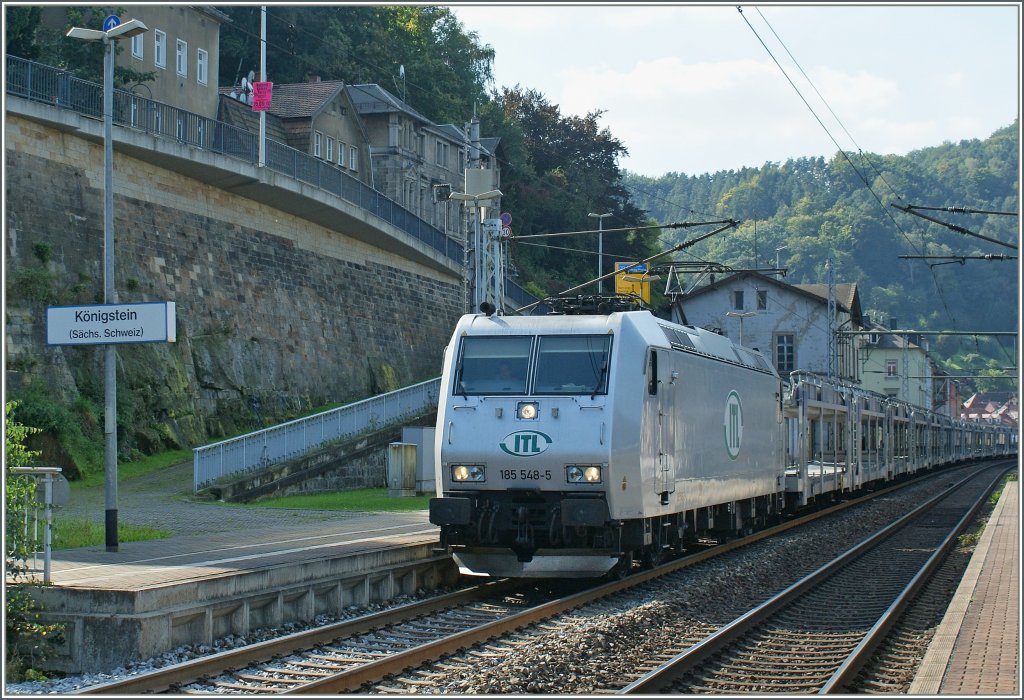 ITL 185 548-5 in K�nigstein.
22.09.2010  