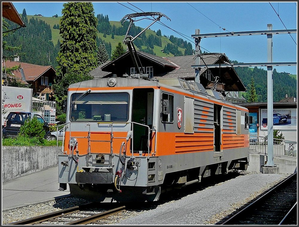 MOB GDe 4/4 6005 (ex GFM/TPF) photographed at Zweisimmen on July 31st, 2008.