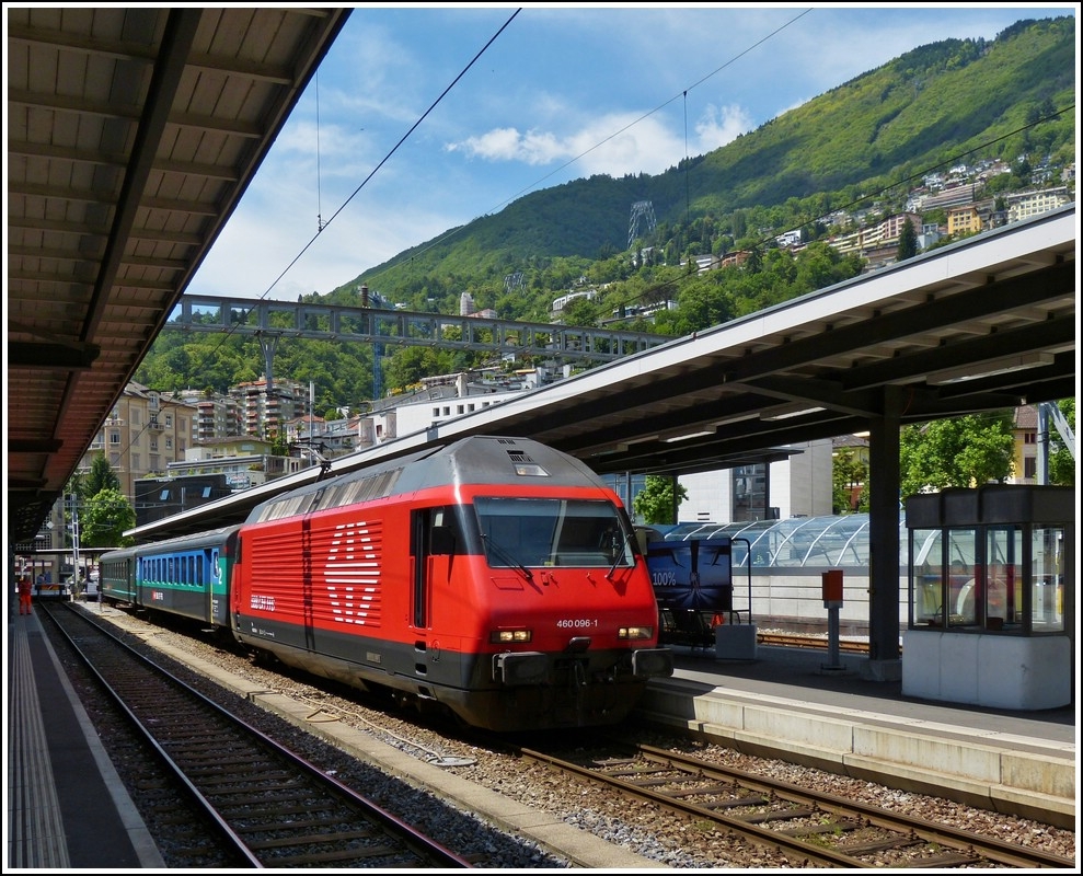 Re 460 096-1 taken in Locarno on May 23th, 2012.