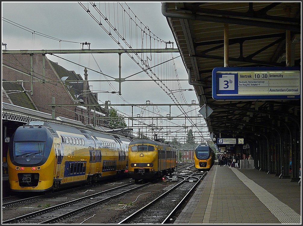 Rush hour at the station of Roosendaal on September 5th, 2009.