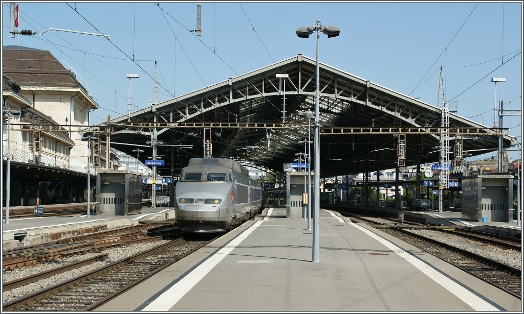 TGV Lyria in Lausanne.
02.08.2011