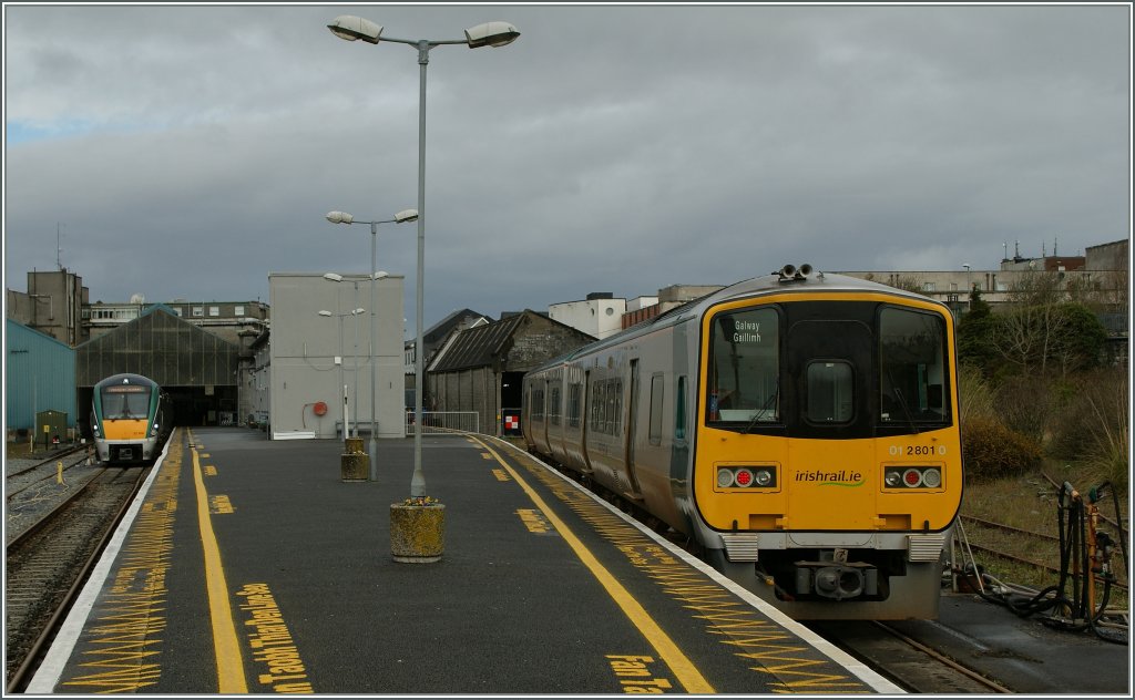 The CIE/IR 2801 in Galway. 25.04.2013