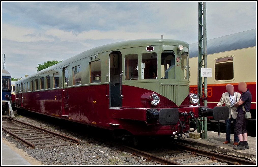 The heritage Z 105 was shown in Koblenz-Ltzel on May 22nd, 2011.