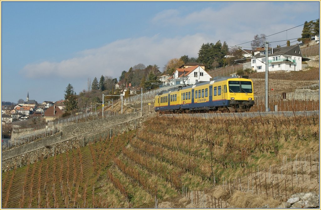 The wineyard train by Chexbres.
22.01.2011