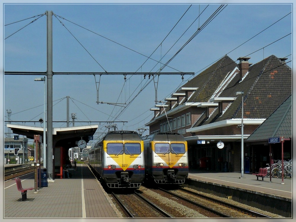 Two AM 80 taken in Aarschot on April 24th, 2010. 