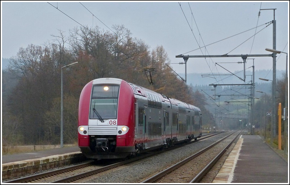 Z 2208 is arriving in Wilwerwiltz on November 8th, 2011.