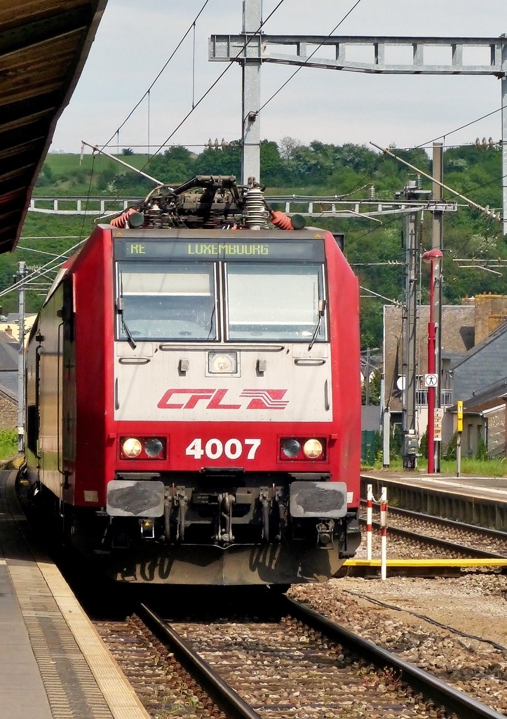 . 4007 is arriving in Wasserbillig on April 26th, 2014.