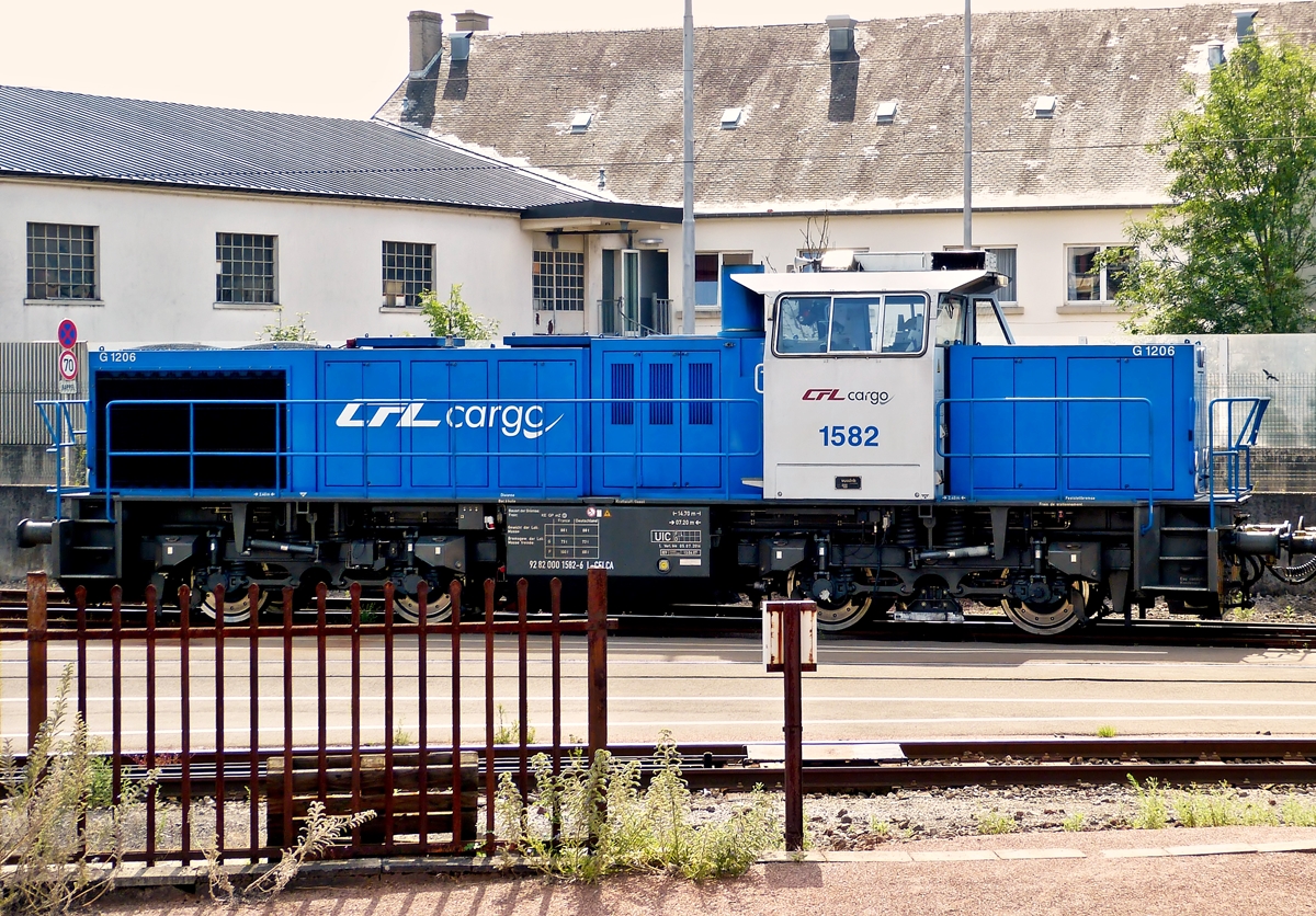 . CFL Cargo 1582 taken in Luxembourg City on July 15th, 2014.