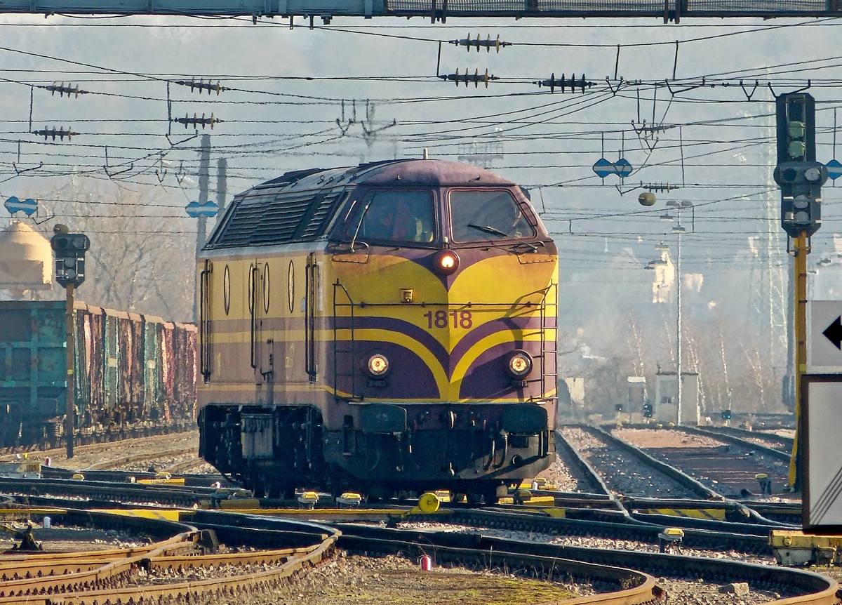 . CFL Cargo 1818 pictured in Esch/Belval on January 31st, 2014.