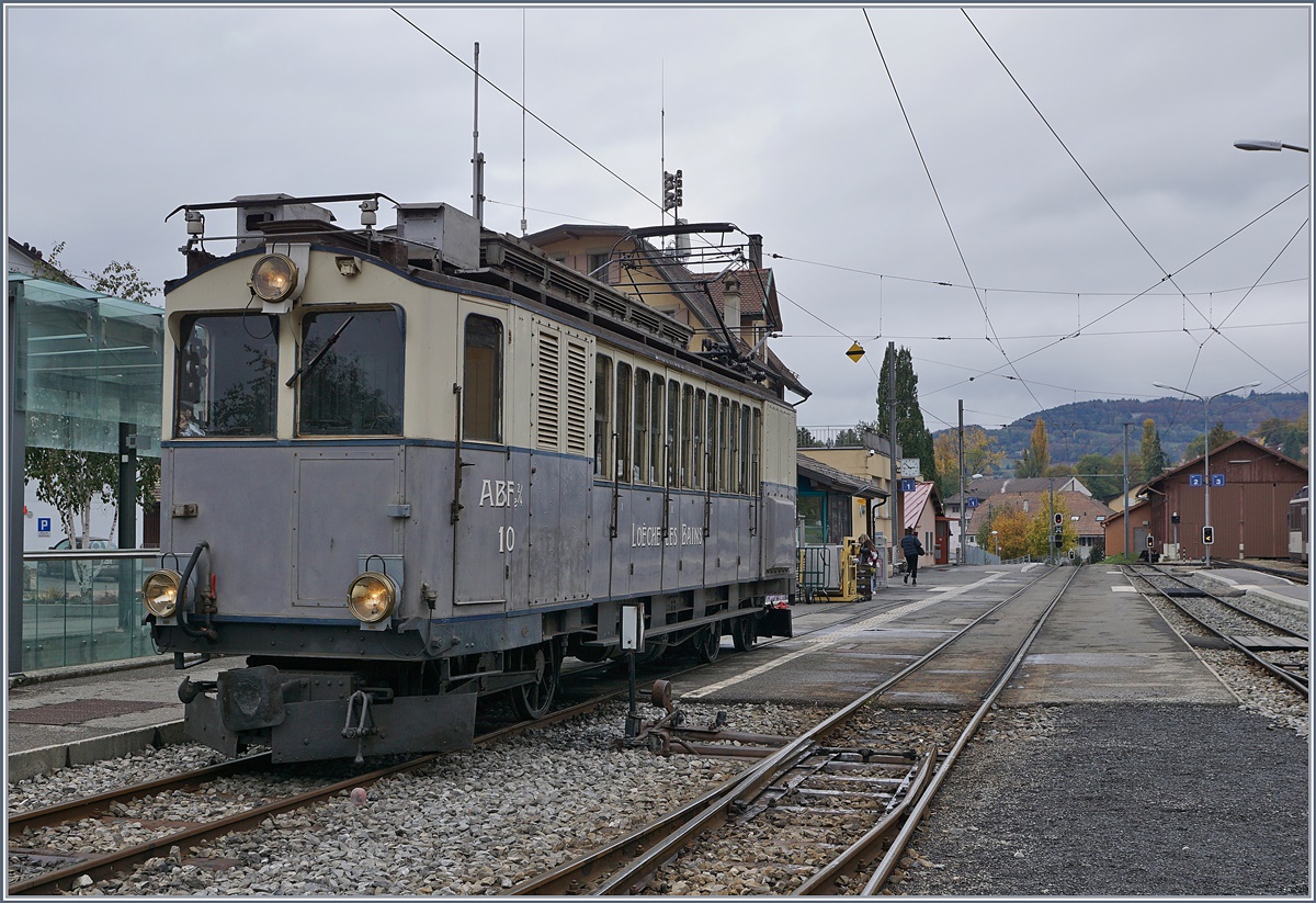 50 years Blonay -Chamby Railway - The last part: The LLB ABFe 2/4 N° 10 in Blonay.
28.10.2018