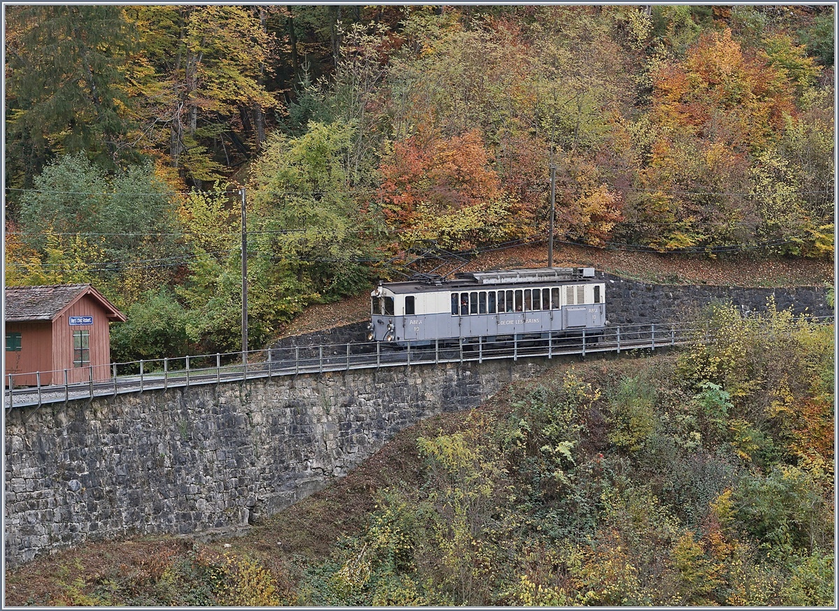 50 years Blonay -Chamby Railway - The last part: The LLB ABFe 2/4 10 by Vers chez Robert.
28.10.2018