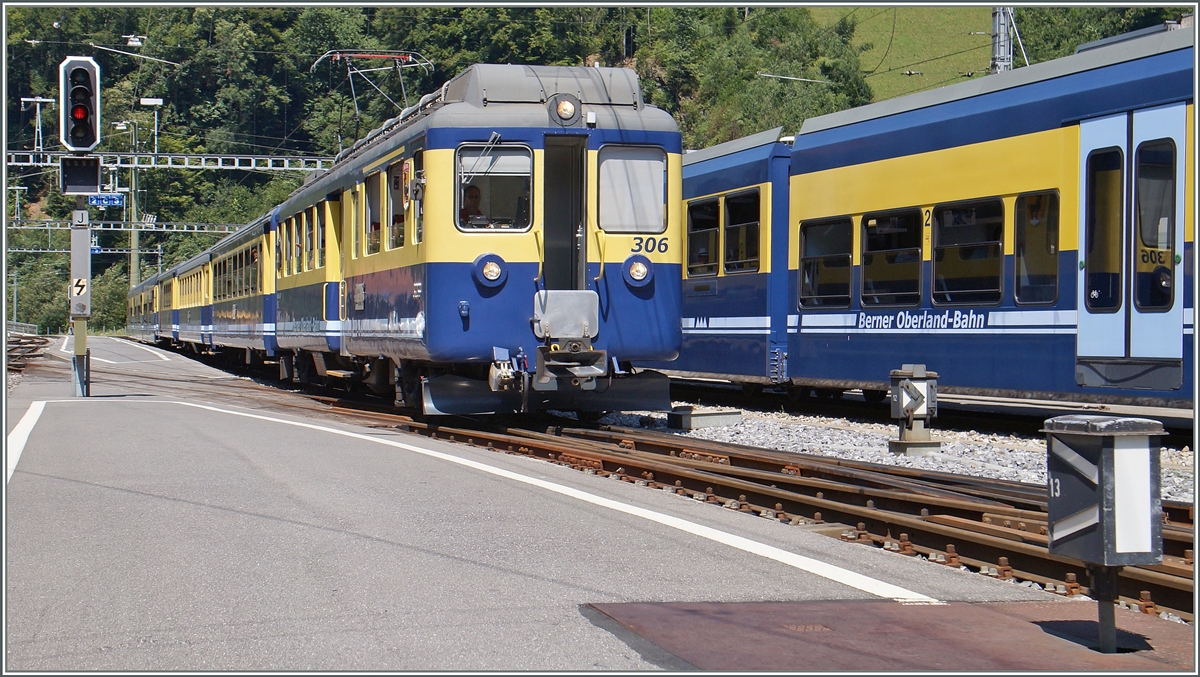A BOB local train in Zweilütschinen.
07.08.2015