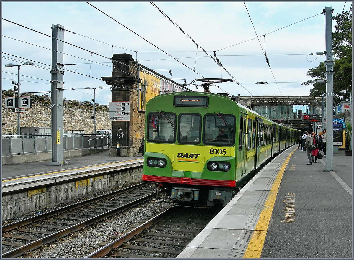 A DART Service in the Dún Laoghaire Station.
18.09.2007