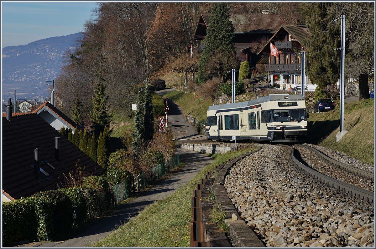 A MVR GTW Be 2/6 by Chernex on the way to Les Avants.
08.12.2016