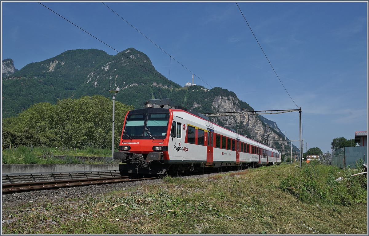 A Region Alps Domino on the way to Brig by his stop in Vouvry.

25.06.2019