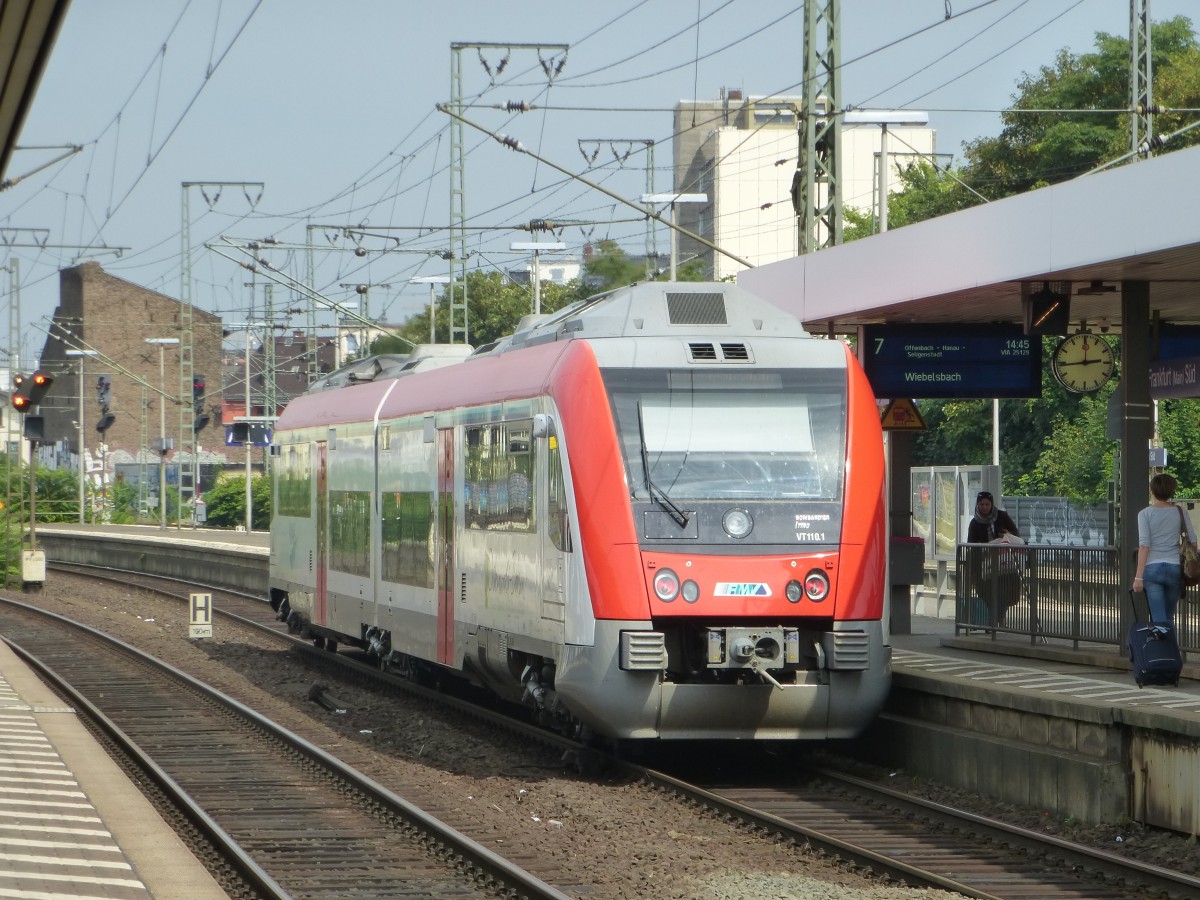 A VIA is standing in Frankfurt(Main) South on August 23rd 2013.