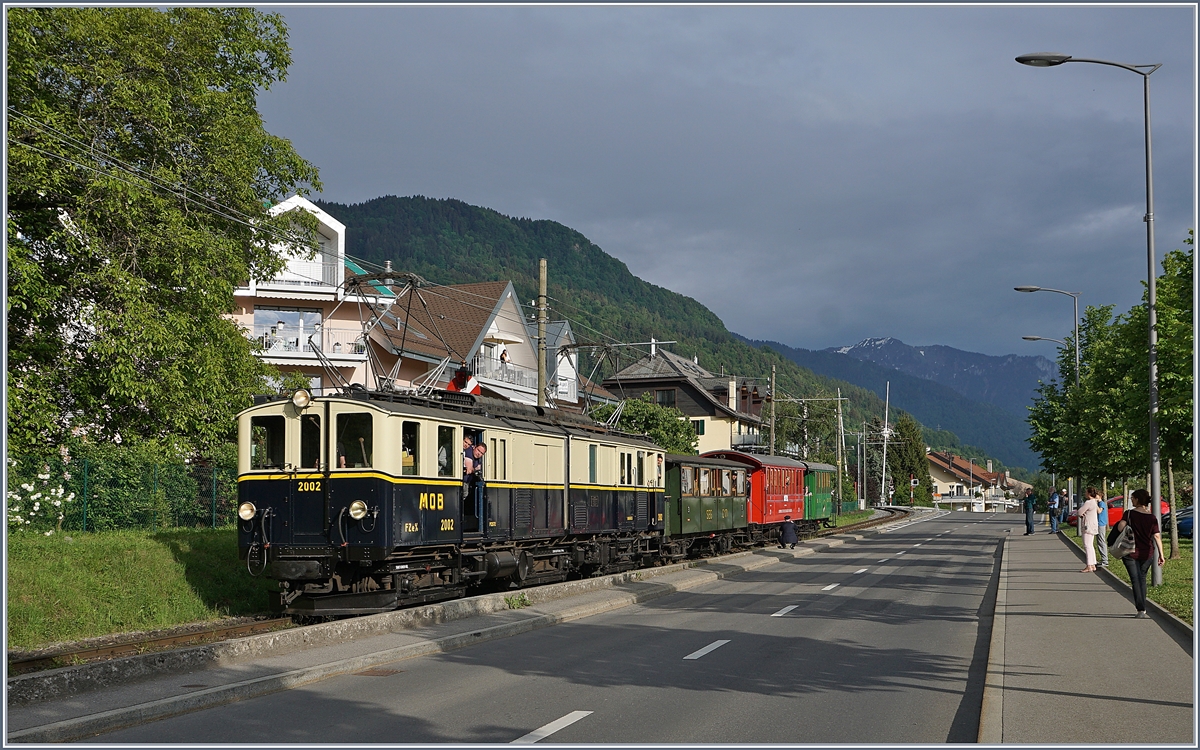 Blonay-Chamby Mega Steam Festival 2018: MOB FZe 6/6 2002 is arriving at Blonay.
20.05.2018