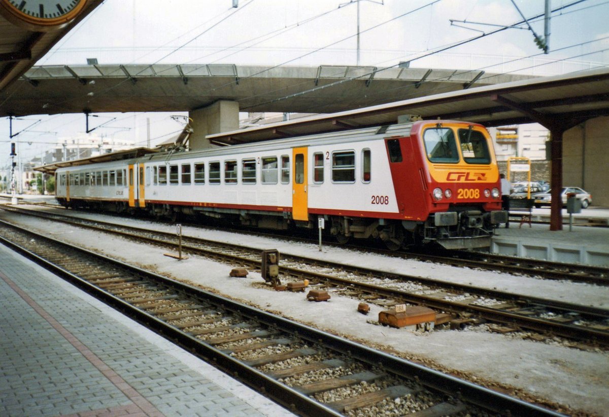 CFL 2008 stands at Bettembourg on 18 May 2004.