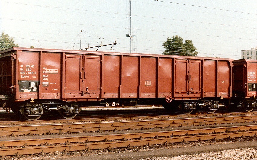 CSD Open Wagon Eas-u in Milano, August 1984