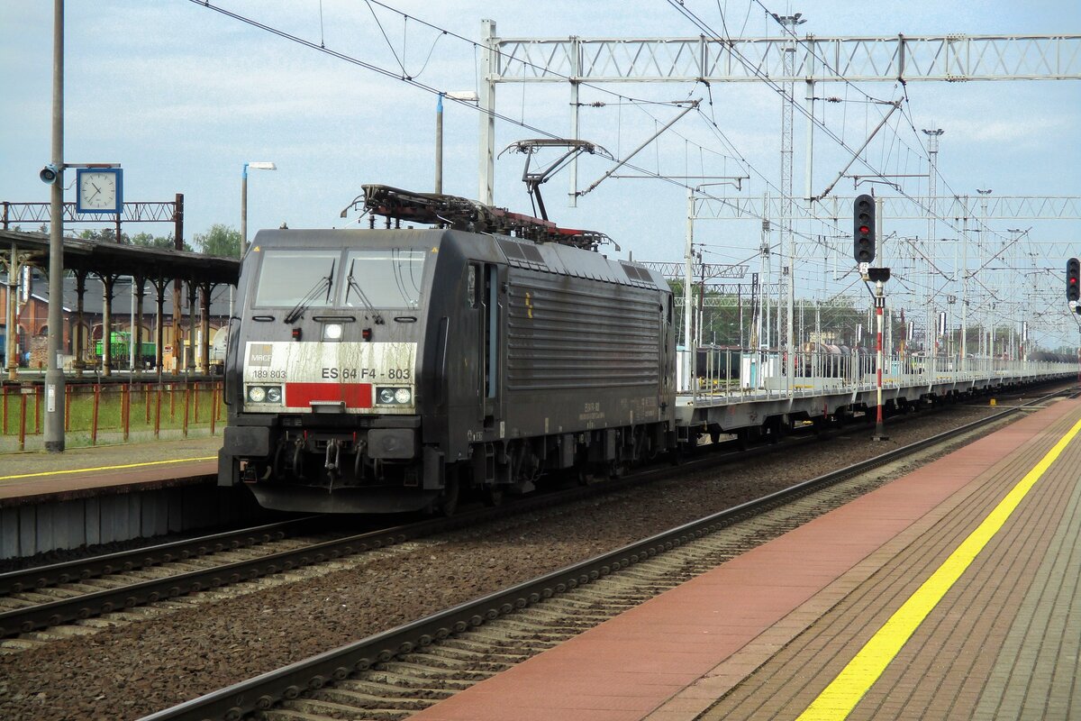 CTL F4-803 enters Rzepin on 3 May 2018. 