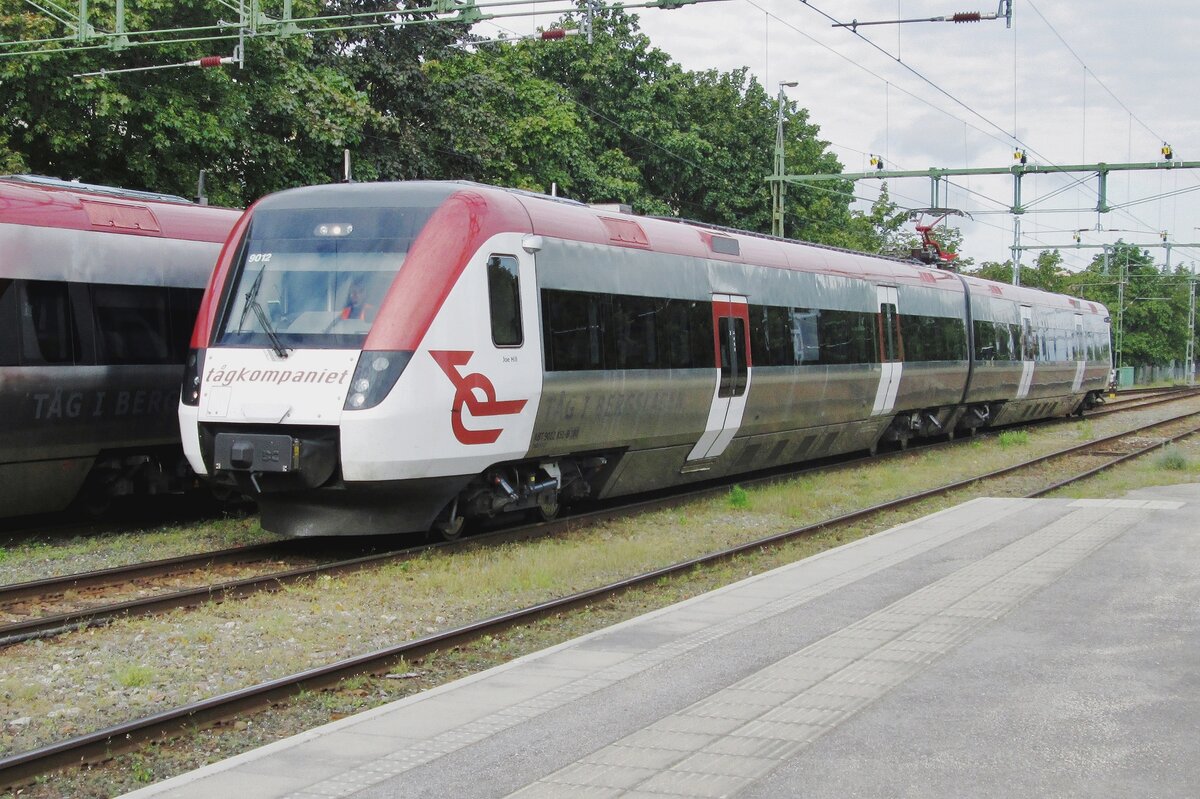 Ex-Tagab 9012 enters Gävle on 13 September 2015.