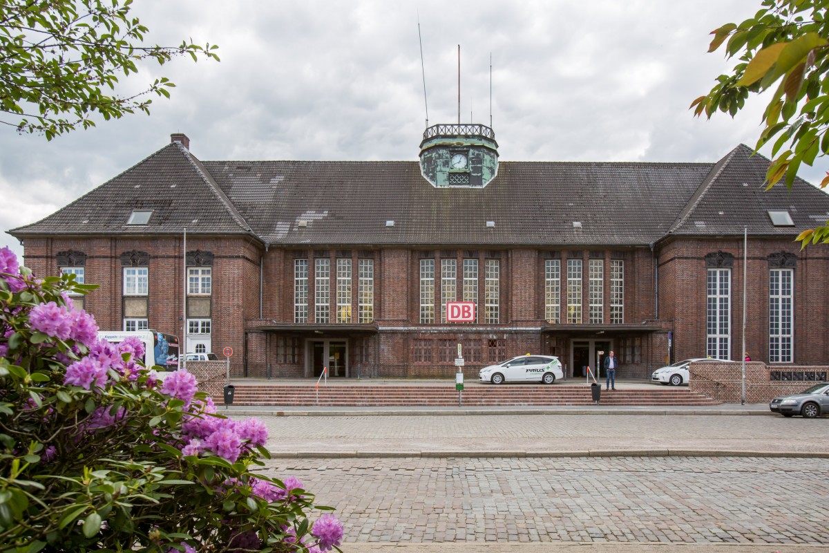 Flensburg Bahnhof (Station). 15. June 2015.