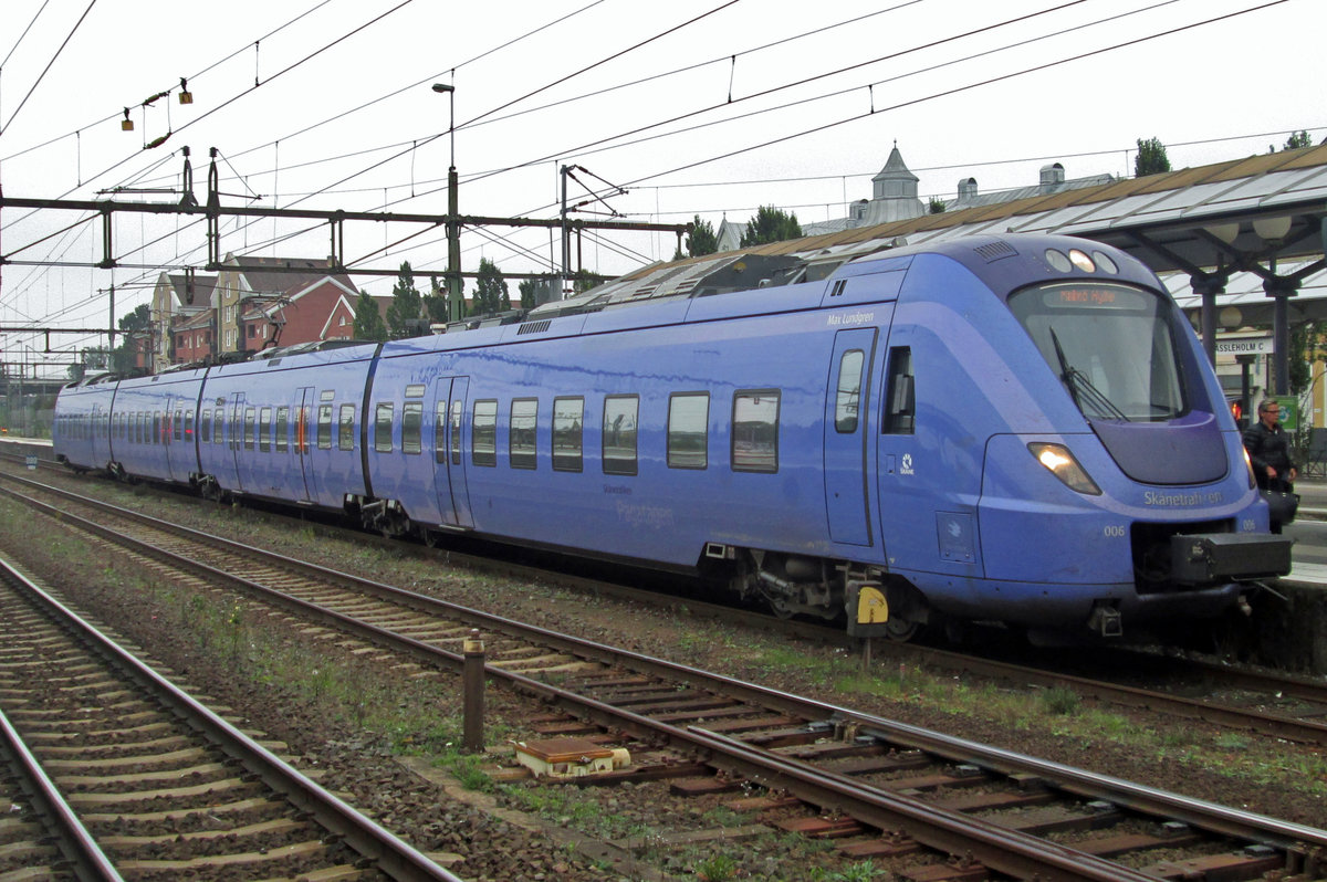 Max Lundgren, a.k.a. X-61006 stands in Hässleholm on 14 September 2015.