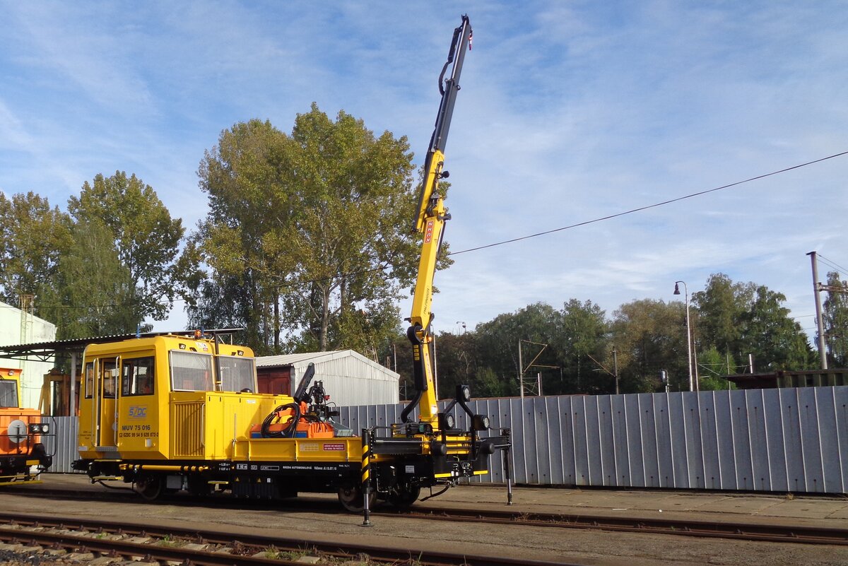 MMV 75-016 stands in the works at Ceske Budejovice during an Open day on 22 September 2018.