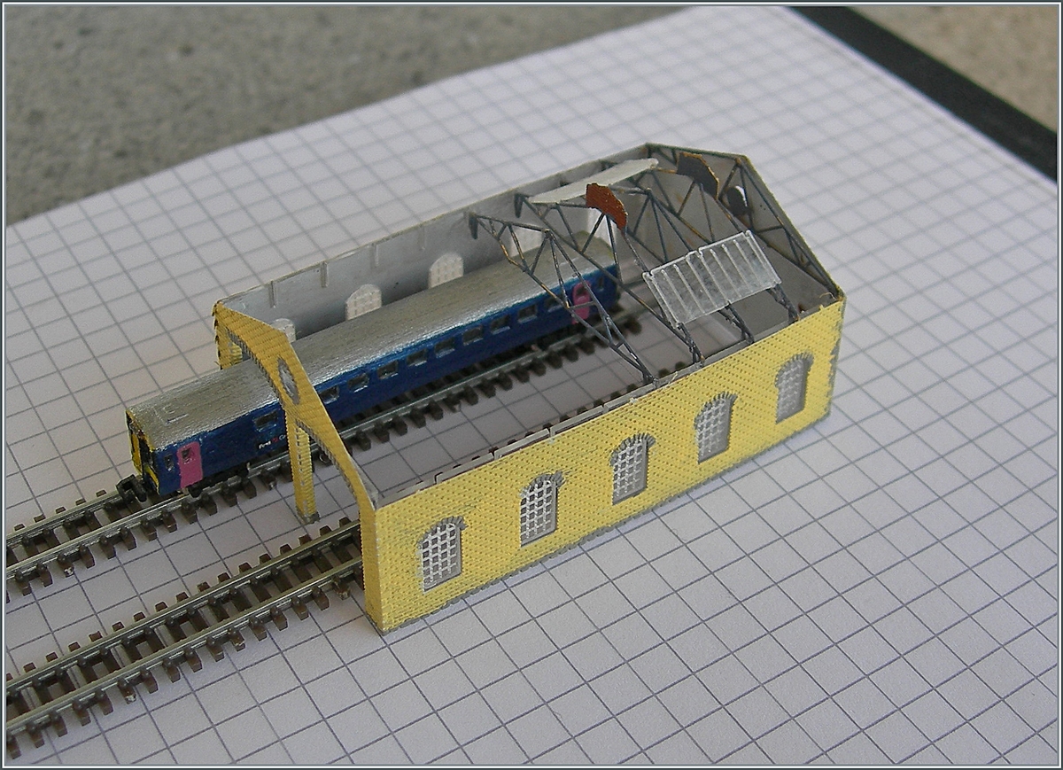 My T Gauge engine shed kit is in construktion.

16.02.2021