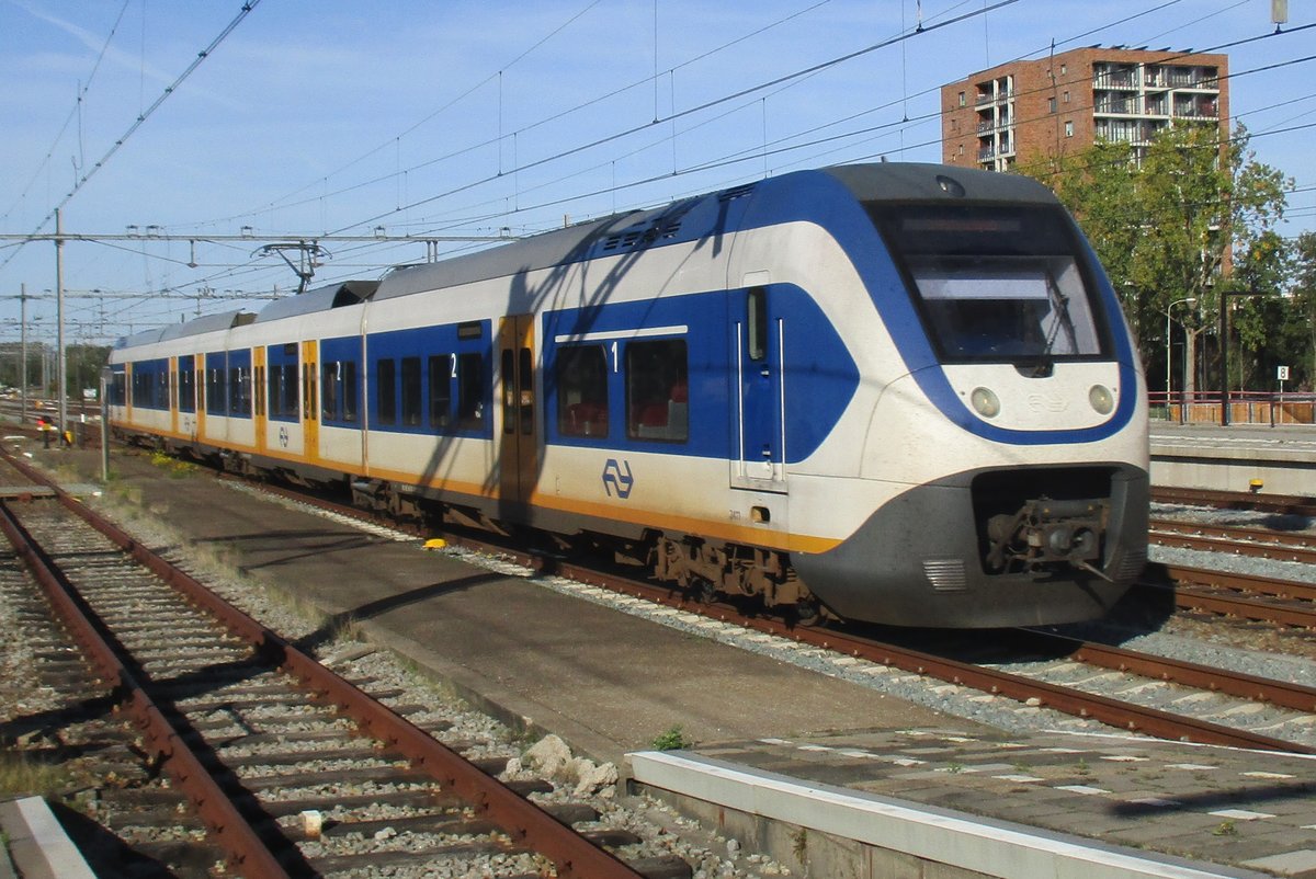 NS 2411 calls at Gouda on 7 October 2018.