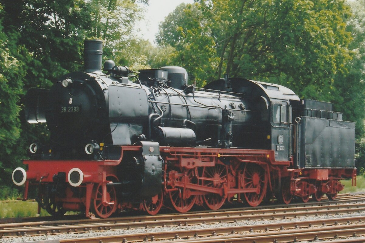On 22 May 2010 ex-KPEV 38 2383 stands at the DDM in Neuenmarkt-Wirsberg.