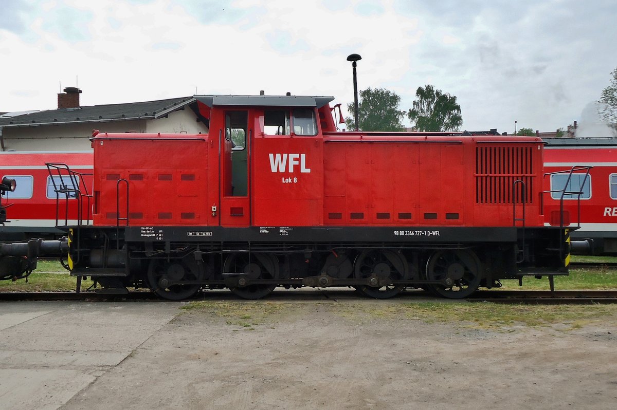 On 23 May 2015, WFL 8 stands in the Bw Nossen. 