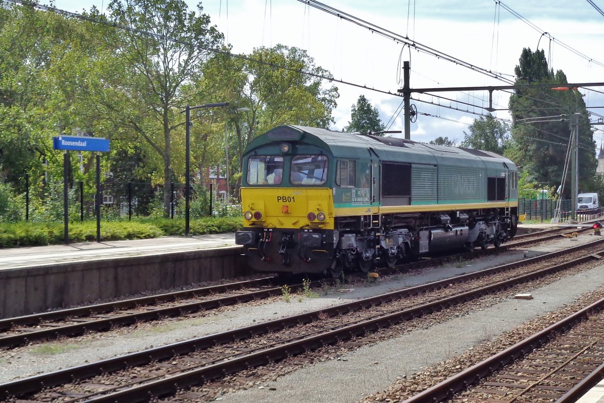 On 24 August 2018 PB01 pays a short visit to Roosendaal.