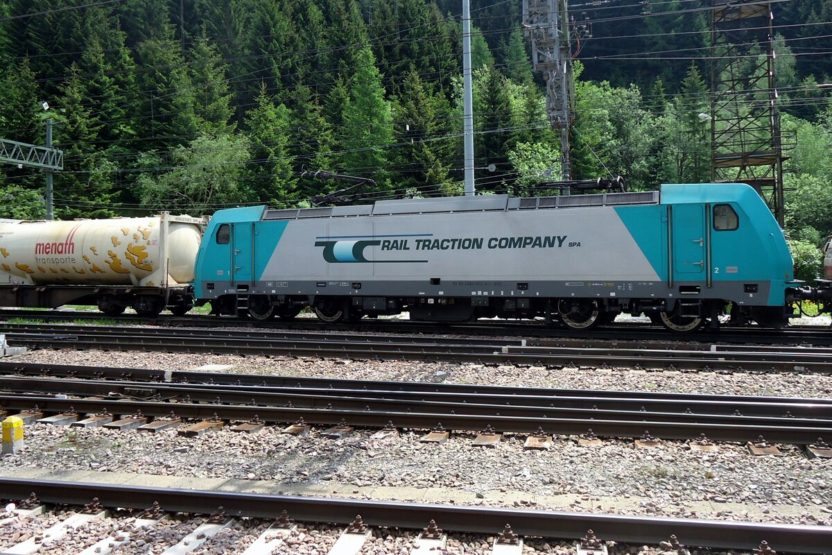 RTC E 483 003 stands in Brennero on 4 June 2015.