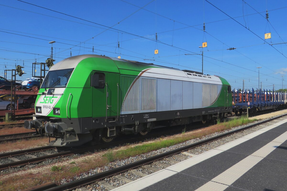 SETG's ER 20-02 stands at Donauwörth on 18 May 2023.