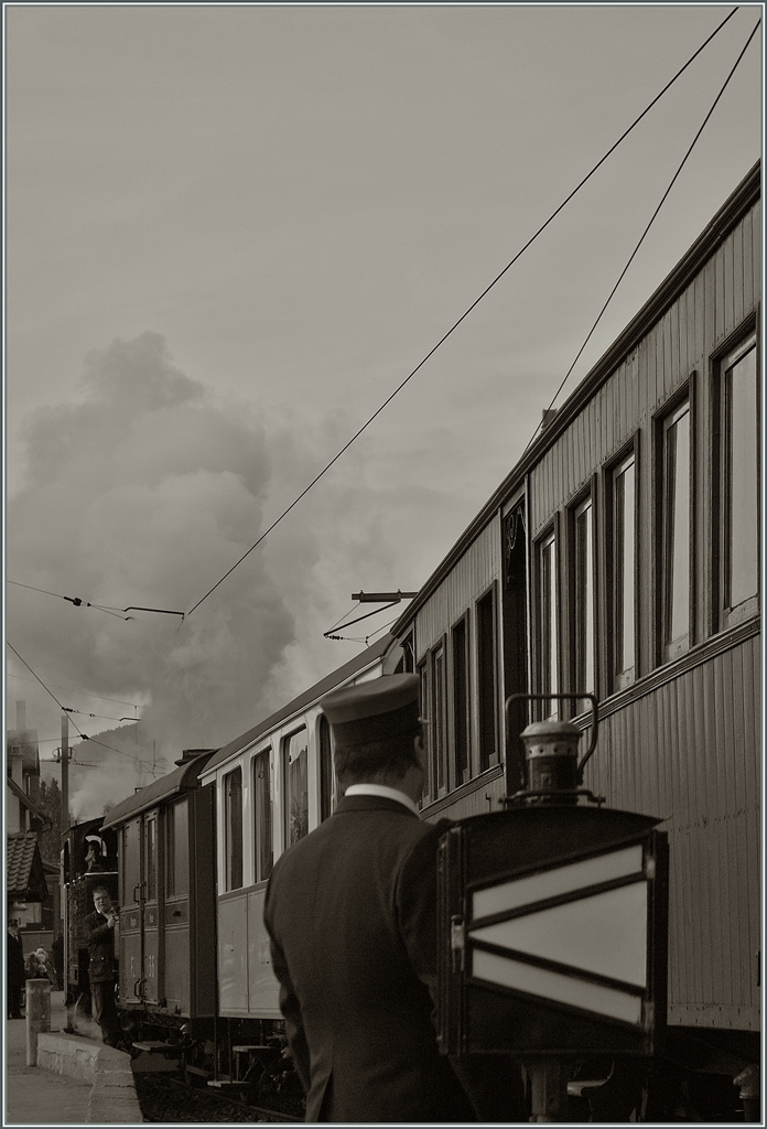 Steamer ambiente in Blonay. 
30.10.2011