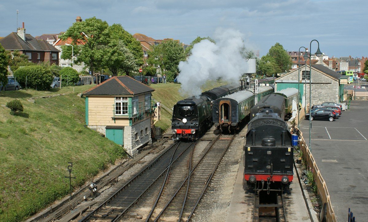 Steamers in Swanage. 
15.05.2011
